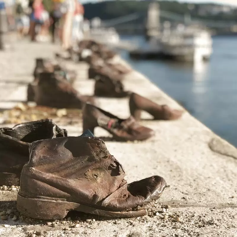 Shoes on the Danube Bank