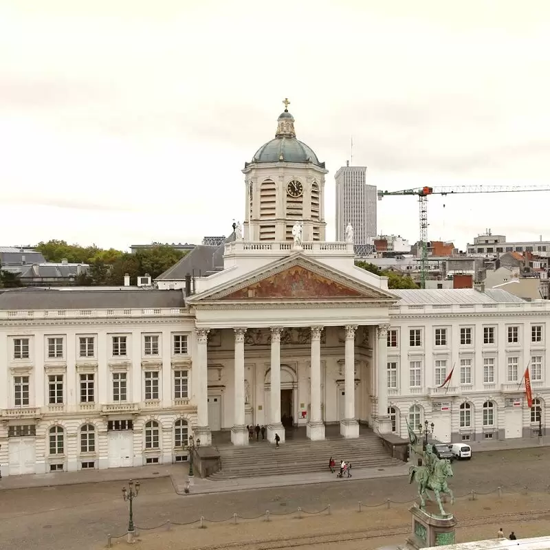 Koningsplein Beeld van Godfried van Bouillon